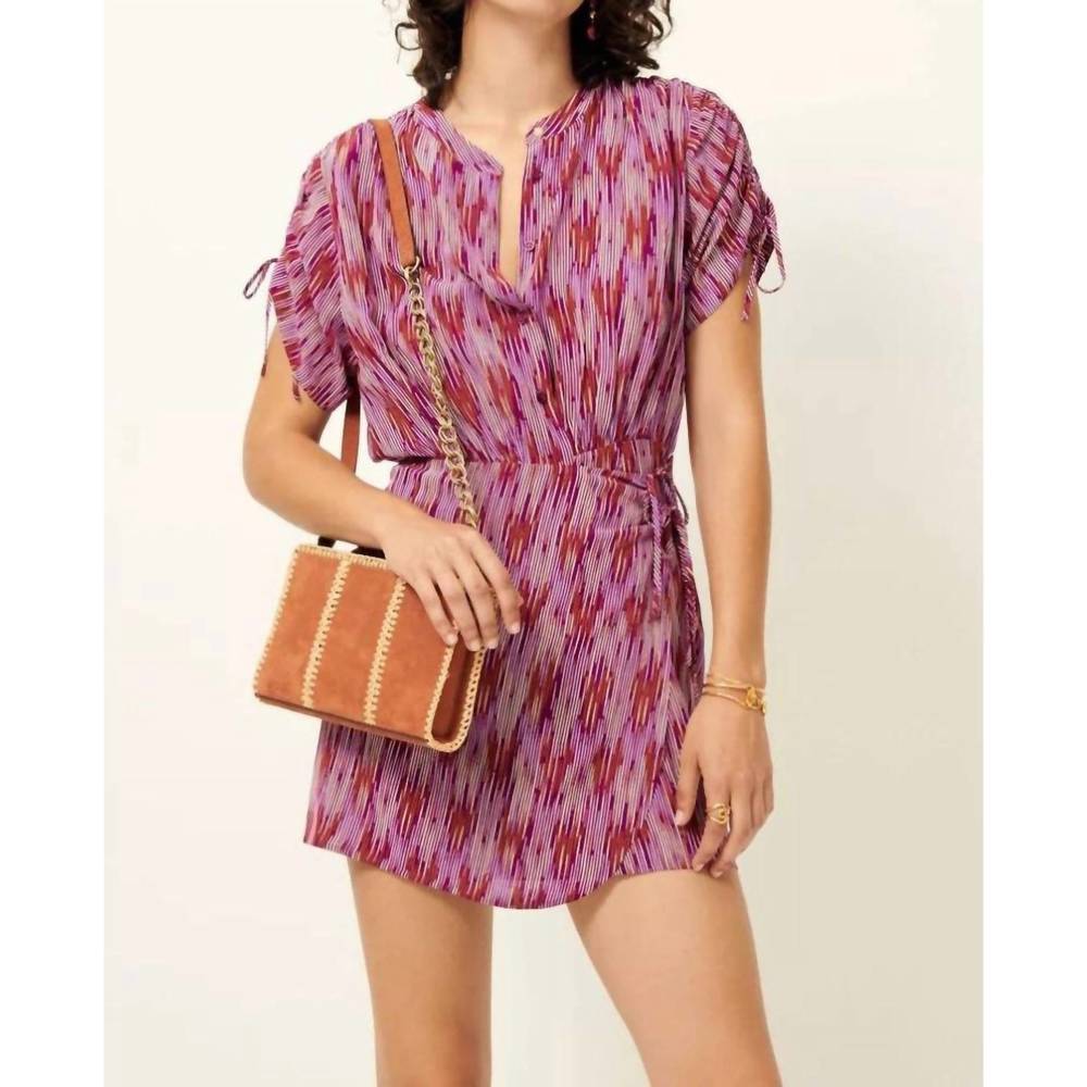 NEW SESSUN noa dress in plum